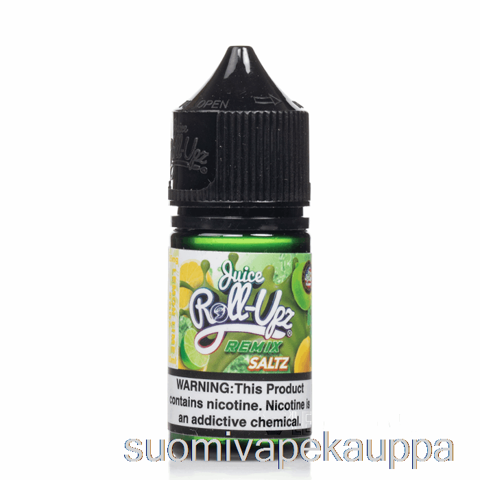 Vape Netistä Sitruuna Lime Sooda - Mehu Roll Upz Remix Suolat - 30ml 50mg